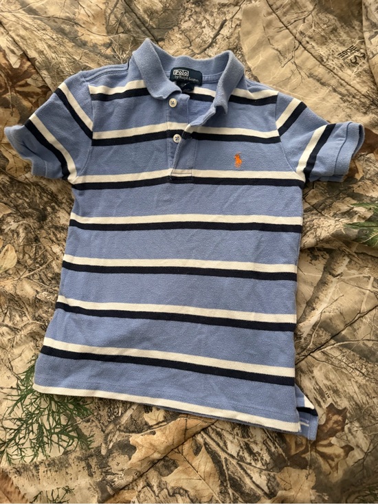 Polo Ralph Lauren Other - Polo by Ralph Lauren Light Blue, White & Navy Striped Polo Shirt